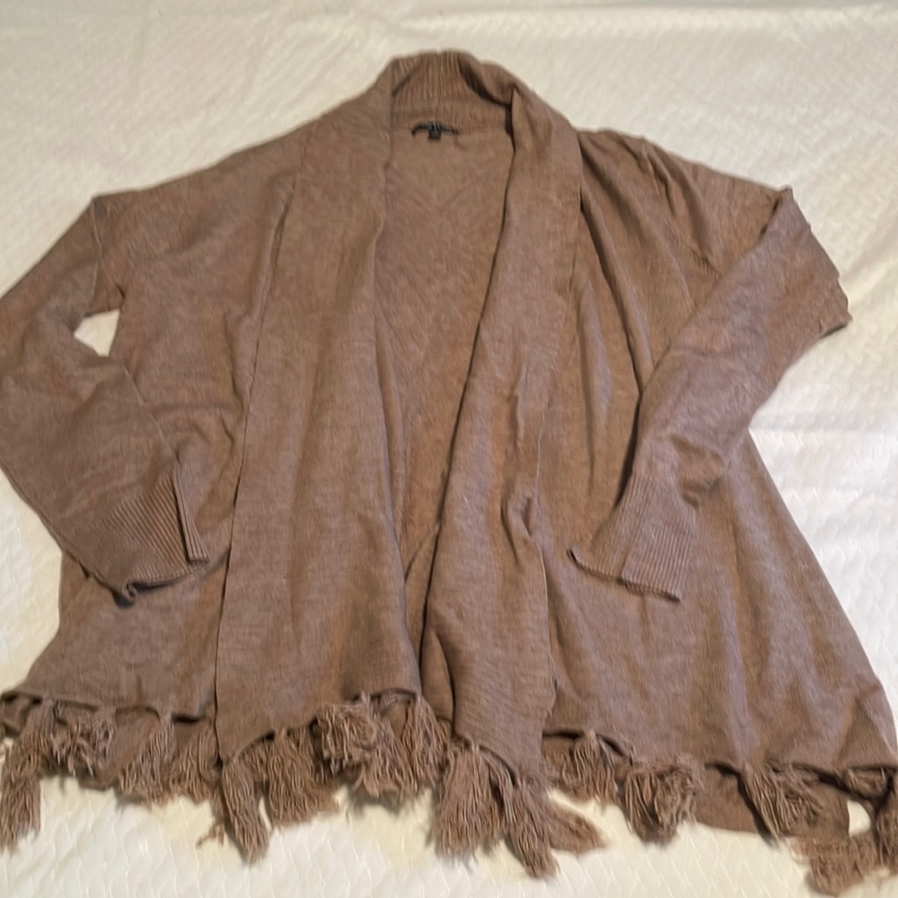 Super soft tasseled cardigan